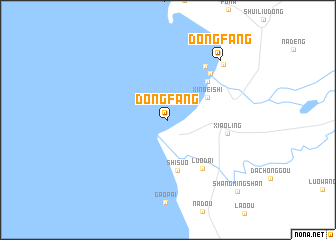 map of Dongfang