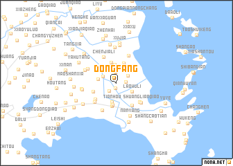 map of Dongfang