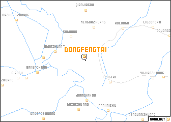 map of Dongfengtai