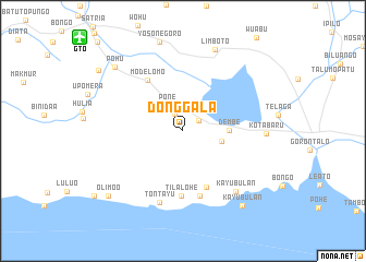map of Donggala