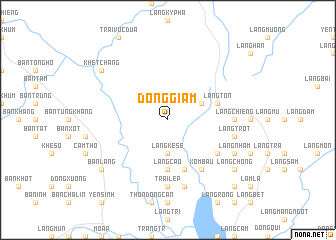 map of Ðồng Giàm