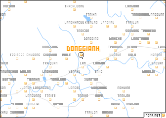 map of Ðồng Gianh