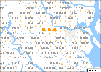 map of Dóng Gioi