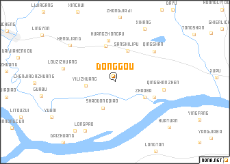 map of Donggou