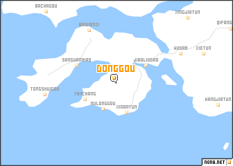 map of Donggou