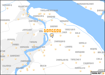 map of Donggou