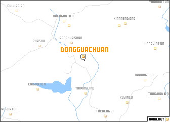 map of Dongguachuan