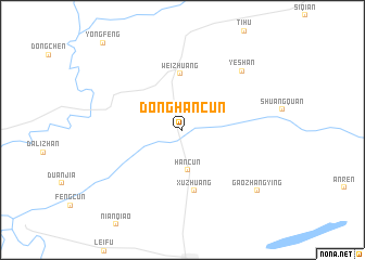 map of Donghancun