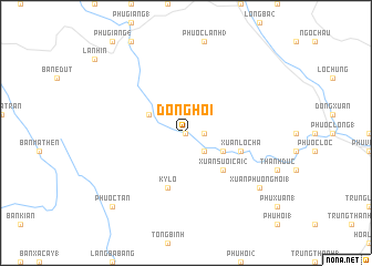 map of Dống Hội