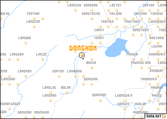 map of Ðồng Hom