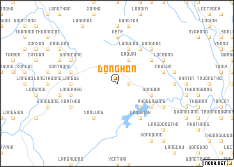 map of Ðồng Hôn