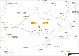 map of Donghuaiyi