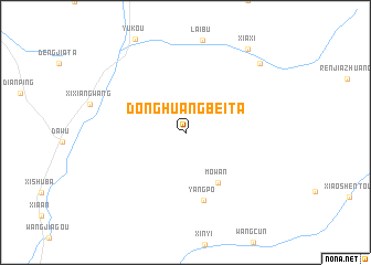 map of Donghuangbeita