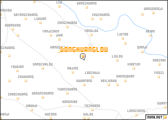 map of Donghuanglou