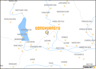 map of Donghuangyu