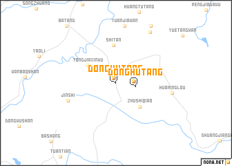 map of Donghutang