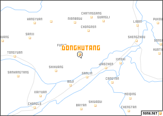 map of Donghutang