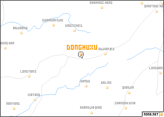 map of Donghuxu