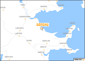 map of Donghu