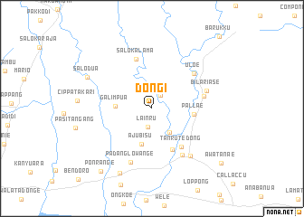 map of Dongi