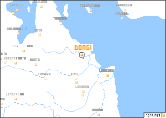 map of Dongi