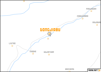 map of Dongjiabu