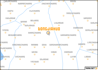 map of Dongjiahuo