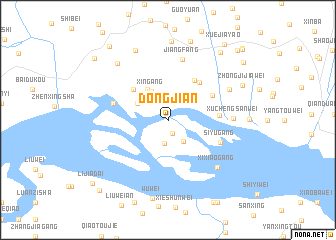 map of Dongjian