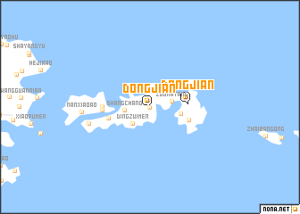 map of Dongjian