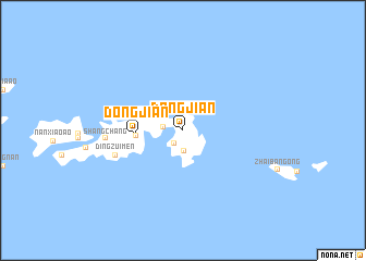map of Dongjian