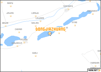 map of Dongjiazhuang