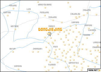 map of Dongjiejing