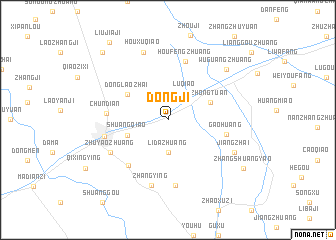 map of Dongji