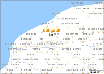 map of Dongjum