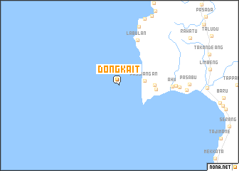 map of Dongkait