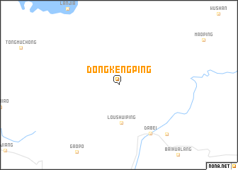 map of Dongkengping