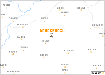 map of Dongkengxu