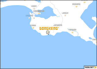 map of Dongkeng