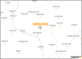map of Dongkeng