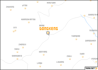 map of Dongkeng