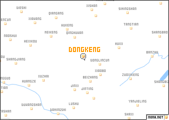 map of Dongkeng