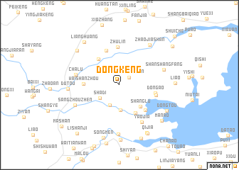 map of Dongkeng