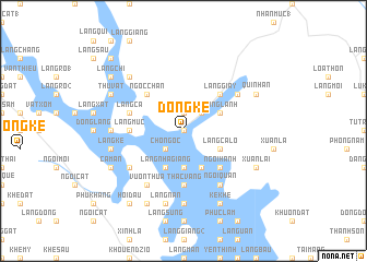 map of Ðồng Kè