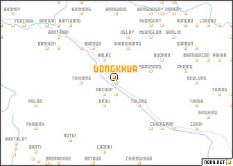 map of Ðông Khua