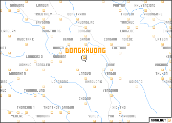 map of Dồng Khuống