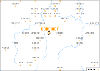 map of Ðồng Kiệt