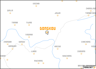 map of Dongkou