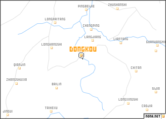 map of Dongkou