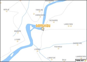 map of Dongkou