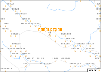 map of Ðồng Lạc Xóm